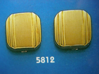 cubrebotones gemelos oro plata